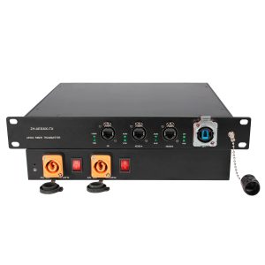 2-Channel AES50 Fiber Optic Extender 10km Single-Mode / 500m+ Multimode with Gigabit Ethernet