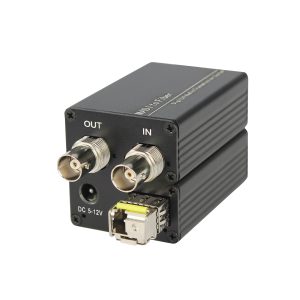 1-Channel MADI Fiber Optic Extender 20km LC, 64-Channel MADI over Fiber Converter with BNC Coaxial Interface
