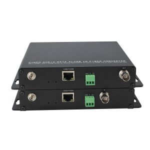 12G-SDI Fiber Optic Extender with Gigabit Ethernet & RS485/RS422/RS232, 20km FC, 4K60