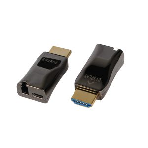 4K30 HDMI 1.4 Fiber Optic Extender, 10Gbps over Single OM3/OM4 LC Fiber, 300m Multimode, HDCP/DDC/CEC