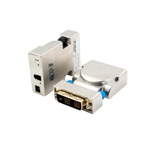 1920×1200P 60Hz DVI Fiber Optic Extender 500m OM3 Multimode / 1.5km Single-Mode, EDID