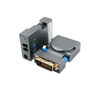 4096x2160p@30 DVI/HDMI 4K Fiber Optic Extender 250m OM3 Multimode / 750m Single-Mode, Dual LC, EDID