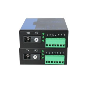 2-Port RS485 / 1-Port RS422 Fiber Optic Converter 2–20km, Single/Multimode, Single/Dual-Fiber, SC/FC/ST